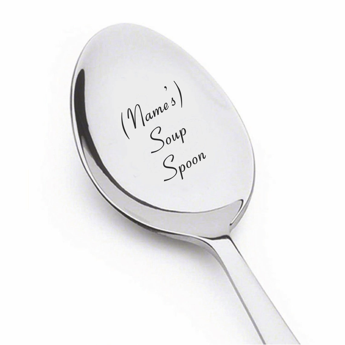 Custom Soup Spoon Custom Name Spoon Soup Lover Gifts Foodie Etsy