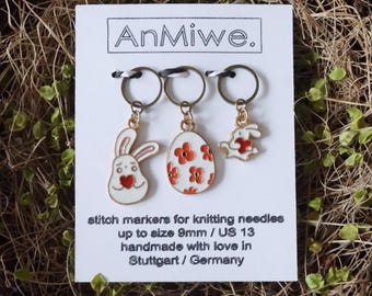 Easter-stitch-marker No. 3 /Maschenmarkierer / Fortschrittsmarkierer / Charms / Anhänger / Ostergeschenk / Ostern / easter gift for knitters