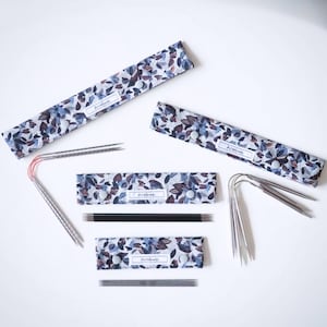 uchwyt na igłę dpn / Stricknadel Etui / Nadelgarage / Nadelspielhalter / Nadelspiel Tasche / igła wygodna