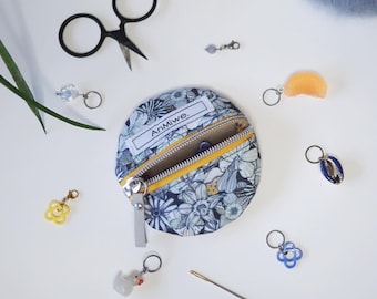 cutie-notion-pouch/kleines Täschchen/Portemonnaie/Kopfhörer Tasche/Geschenk/ Geldbeutel/Geldbörse/Täschchen für Maschenmarkierer/ Börse