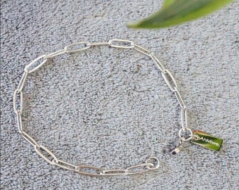 Edelstahl Maschenmarkierer-Armband für Charms und Anhänger mit Verschlüssen / Armband / Bettelarmband / Maschenmarkierer Armband