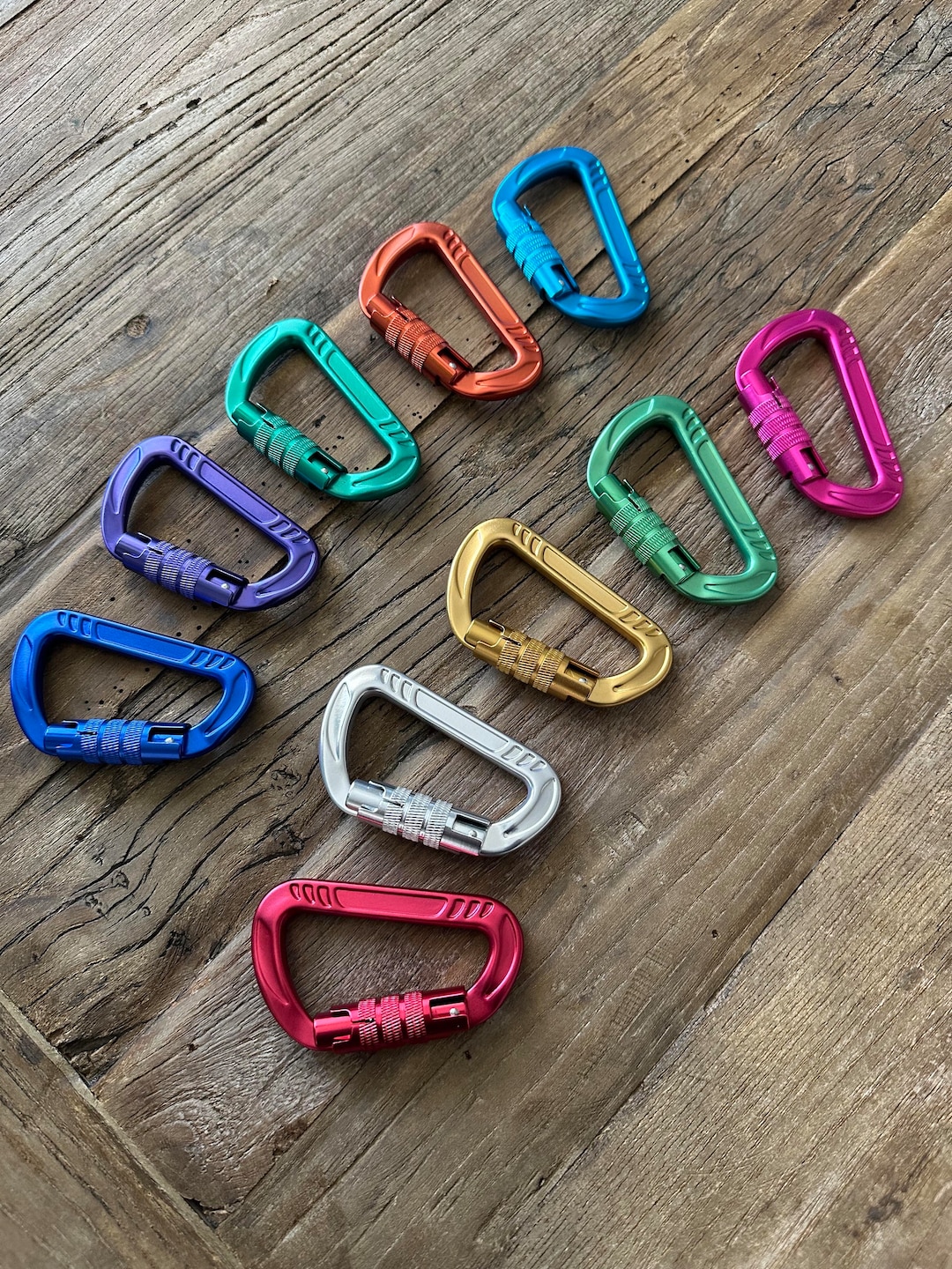 Colorful Autolocking Carabiner for Dog Leash, Accessory Utility Clip for Lead, Bags and Craft