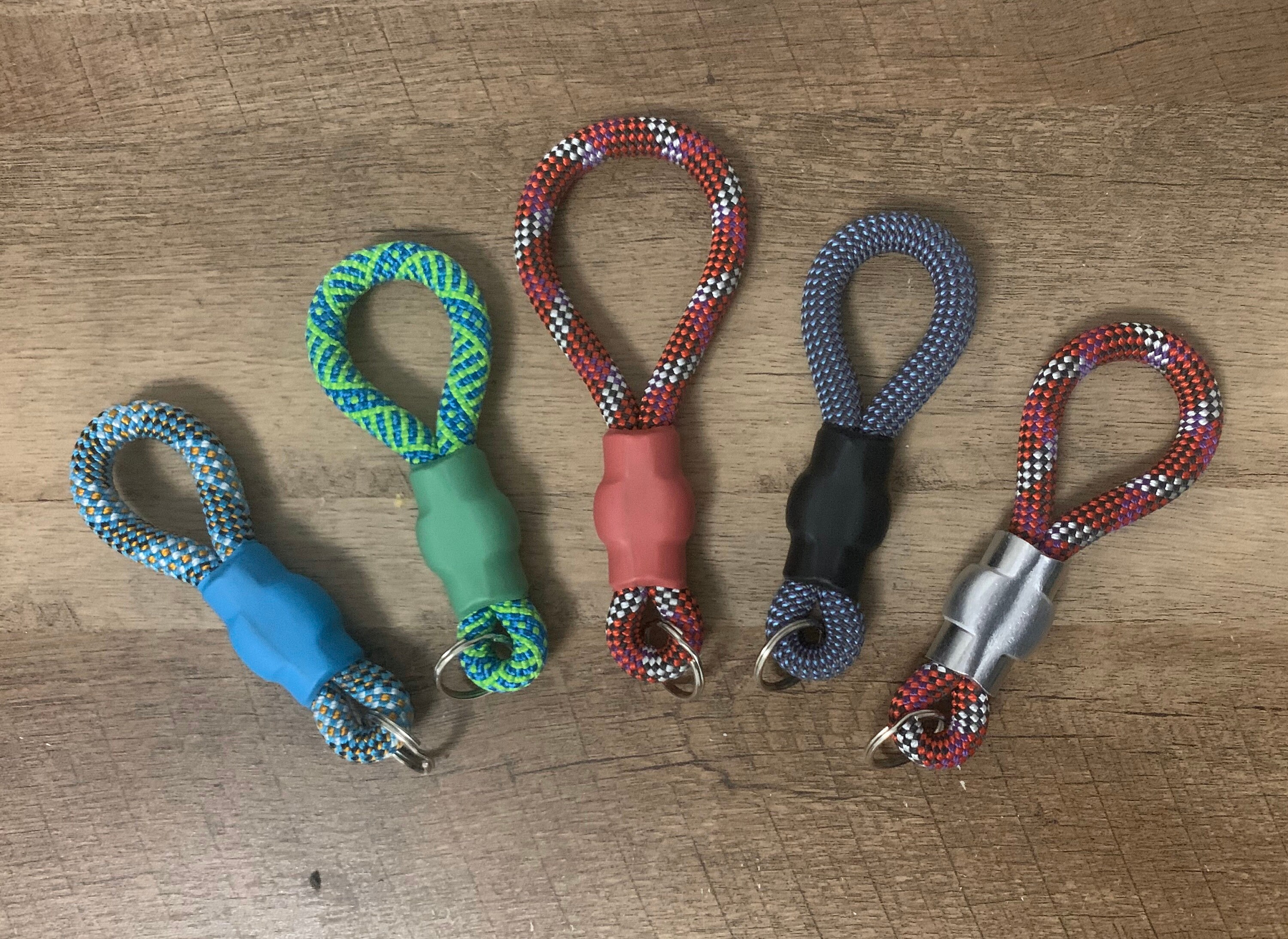 Climbing Rope Key Chain BLUES / GREENS 50 Ropes to Choose Etsy