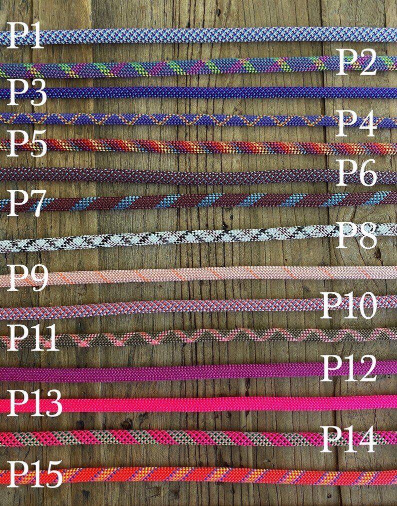 Climbing Rope Dog Collar Handmade Real Climbing Ropes Etsy