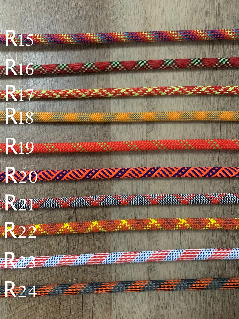 Climbing Rope Dog Collar Handmade Real Climbing Ropes Etsy