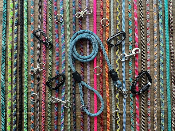 Design Your Perfect Leash 150 Climbing Rope Leashes, Handmade Dog