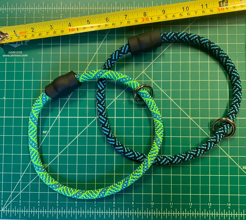 Climbing Rope Dog Collars Handmade From Real Climbing Ropes Etsy