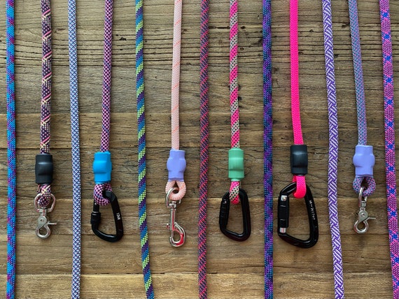 PINK/PURPLE Ropes Professional Climbing Rope Dog Leash, Lead, Slip Lead,  Handmade After Ordered -  Canada