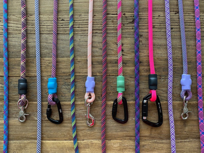 PINK/PURPLE Ropes Professional Climbing Rope Dog Leash Etsy