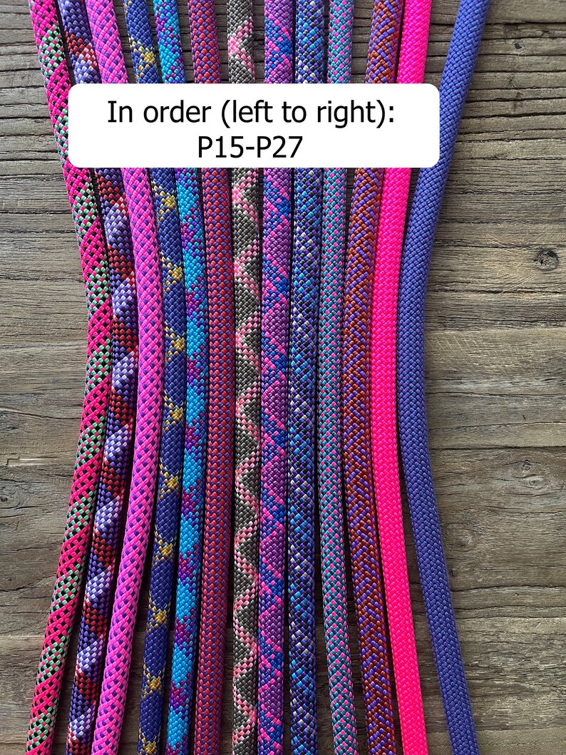 PINK/PURPLE Ropes Professional Climbing Rope Dog Leash Etsy