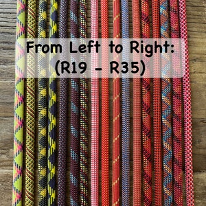 RED/ORANGE/YELLOW Ropes Professional Climbing Rope Dog Leash, Lead, Slip Lead, Handmade After Ordered image 4