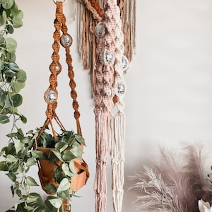 Discokugel Übertopf | Disco Ball Dekor | Diskokugel hängend Retro Home | Spiegelkugel | Geschenke für Freunde | Wohnheim Dekor | Sonnenfänger