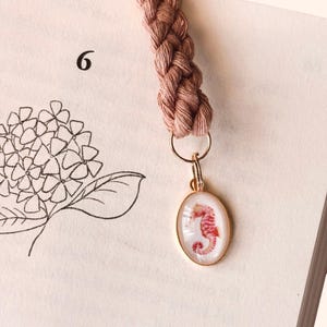 Seepferdchen Charm Lesezeichen - Buch Accessoires für Leser