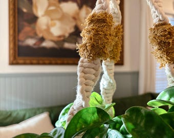 Texture Pop Plant Hanger | Modern Vintage Style Home Decor | Planter