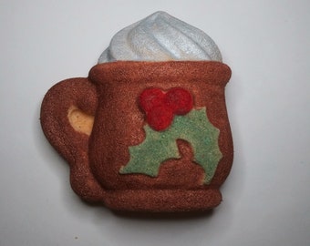 Hot Cocoa Bath Bomb l Stocking Stuffers l Gift Ideas l Bath Bombs l Hot Chocolate Bath Bomb l Gifts for Her l Gifts for kids l Christmas