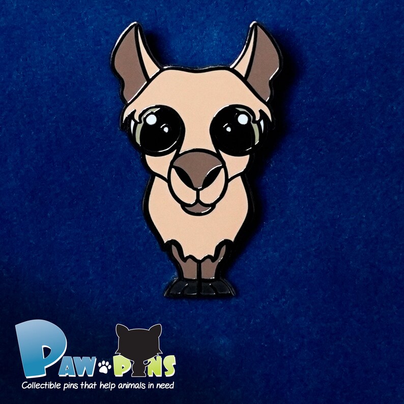 Cute Llama Enamel Pin, Llama Pin Gift, Hard Enamel Animal Pin, Animal ...
