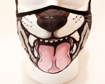 Clearance: furry Animal mouth Face Mask Maw