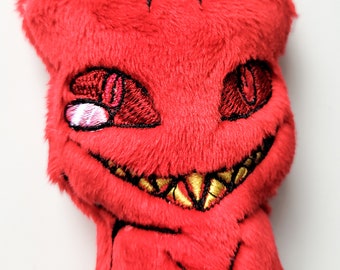 Alastor cat keychain plush