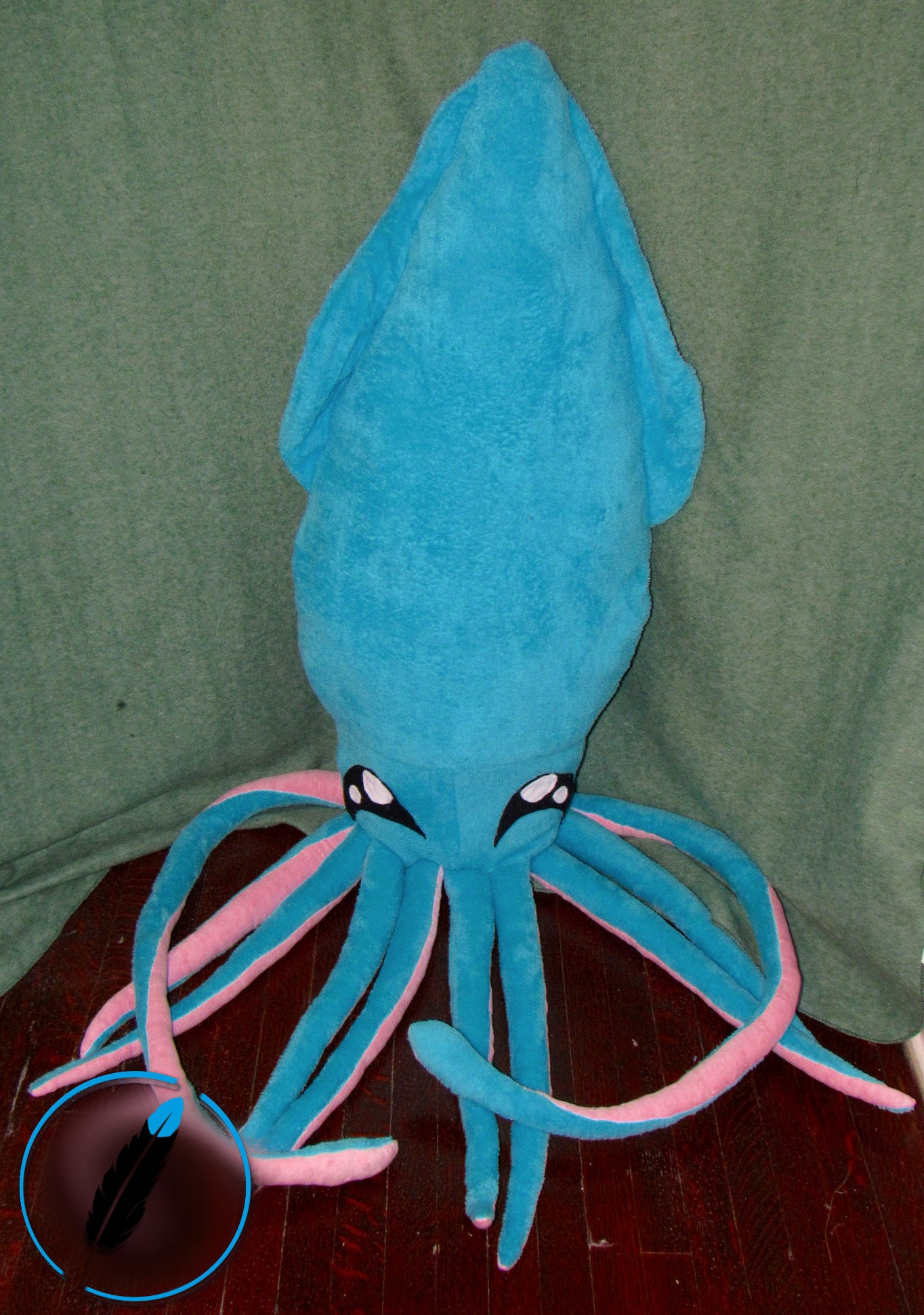 8ft 2.5m Giant Squid body Pillow stuffed animal Plush Etsy