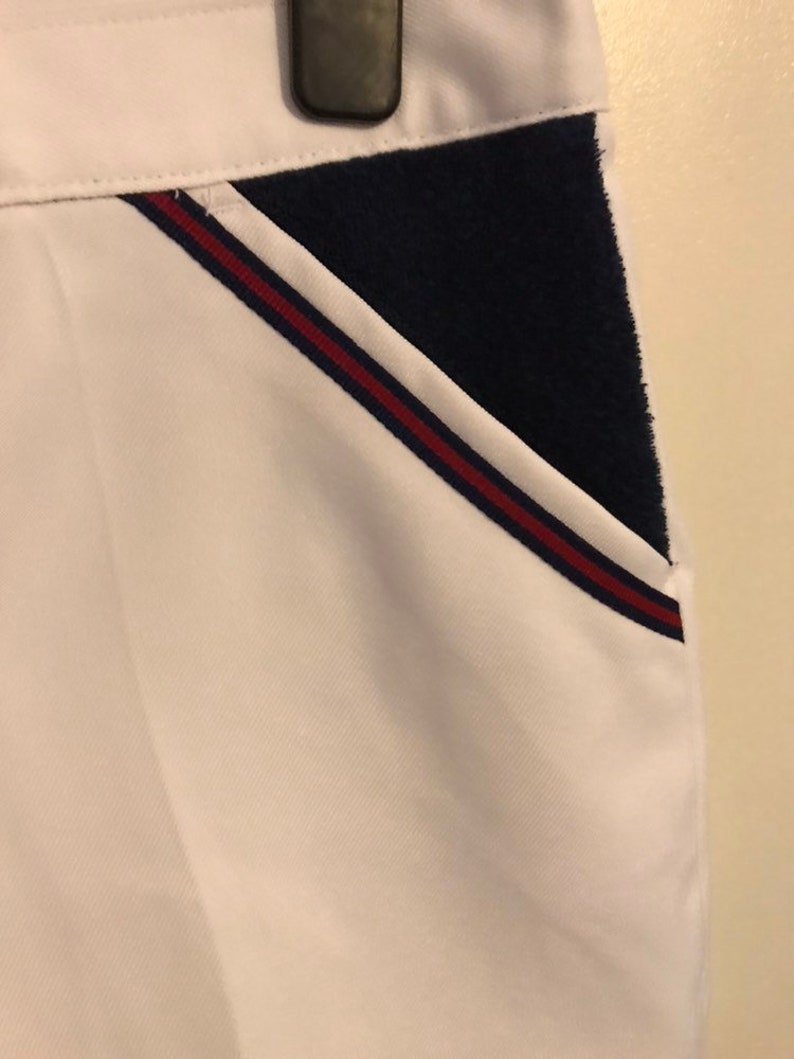 90s Vintage Retro Clothing Clothes Men/'s Short White 32 Waist UK
