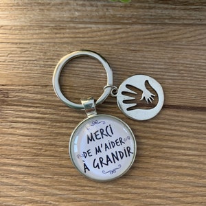 Thank you for helping me grow, keychains, teachers, educators