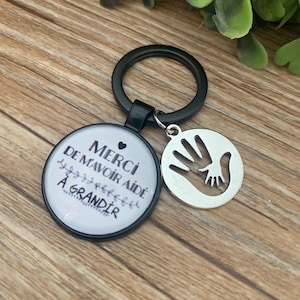 Thank you for helping me grow, educators, teachers, keychains