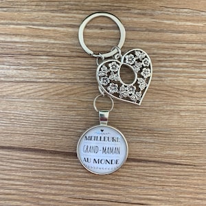 Best Grandma, Grandma, Keychain, Grandma Gift