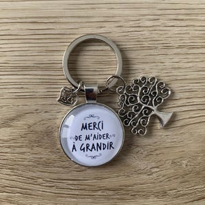 Thank you for helping me grow, Teachers, Educators, Keychain, Gift