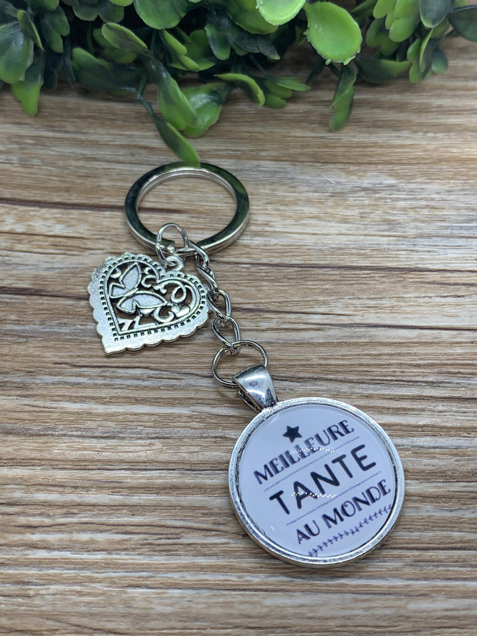 Meilleure tante au monde porteclés cadeau tante Etsy