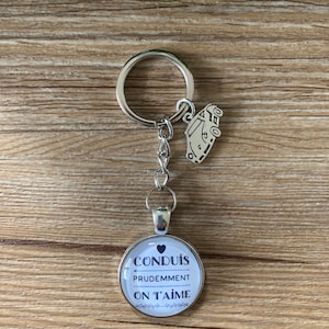 Sleutelhanger, auto, chauffeur, chauffeur, cadeau, man, vrouw,