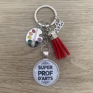 Keychain, Thank you for helping me grow, gift, school, daycare