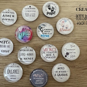 25mm magnets, texts, quotes, gifts, teachers, grandparents