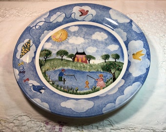 ☆ 新品　NIKKO Remember When Deb Mores プレート Vintage NIKKO 'remember When' Serving Plate: Deb Mores 12