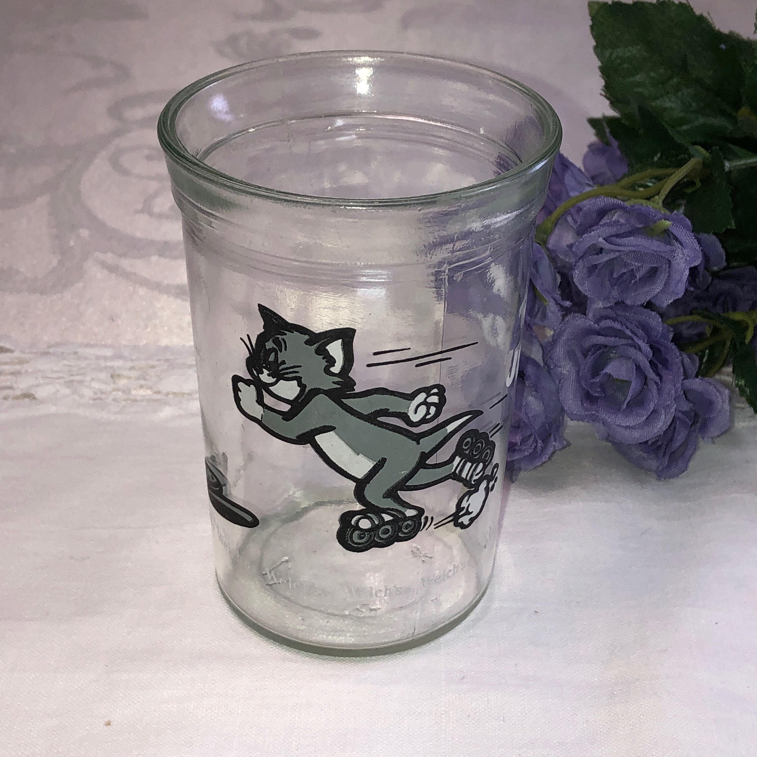 Welch's Jelly Jar in Tom and Jerry Design 1990 Turner Etsy UK