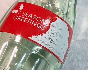 Bouteille de Coca-Cola Édition Commémorative Salutations de Saison Classique Coca Cola Père Noël