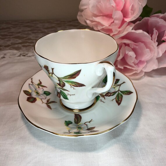 Teacup And Saucer By Royal Grafton Farmhouse Decor Log Cabin Etsy