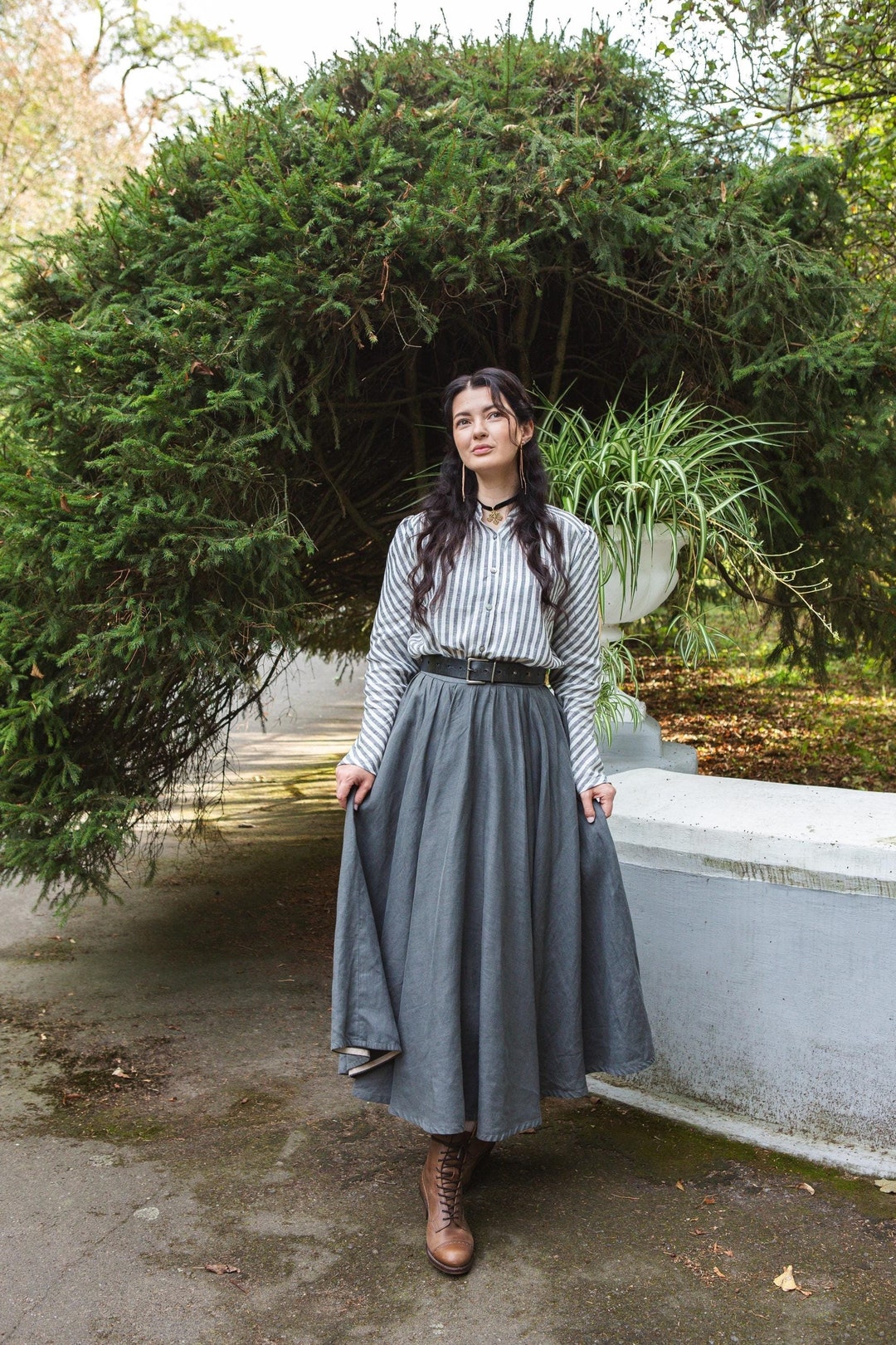 Anna Linen/Cotton Shell Shirt