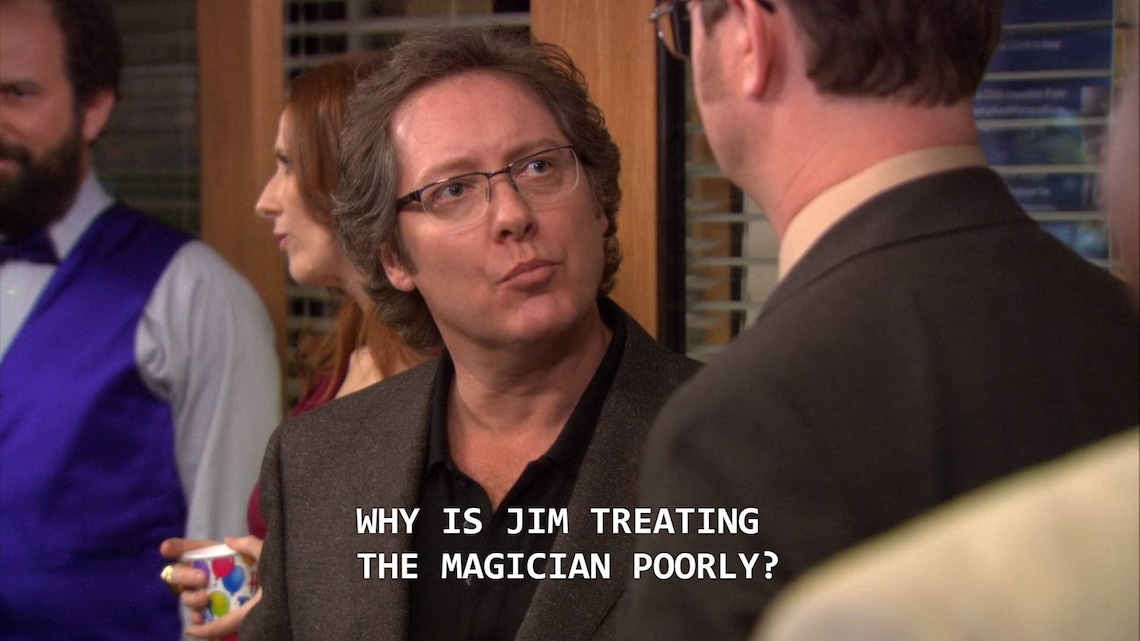 Robert California Why Is Jim Treating The Magician Poorly www.etsy.com