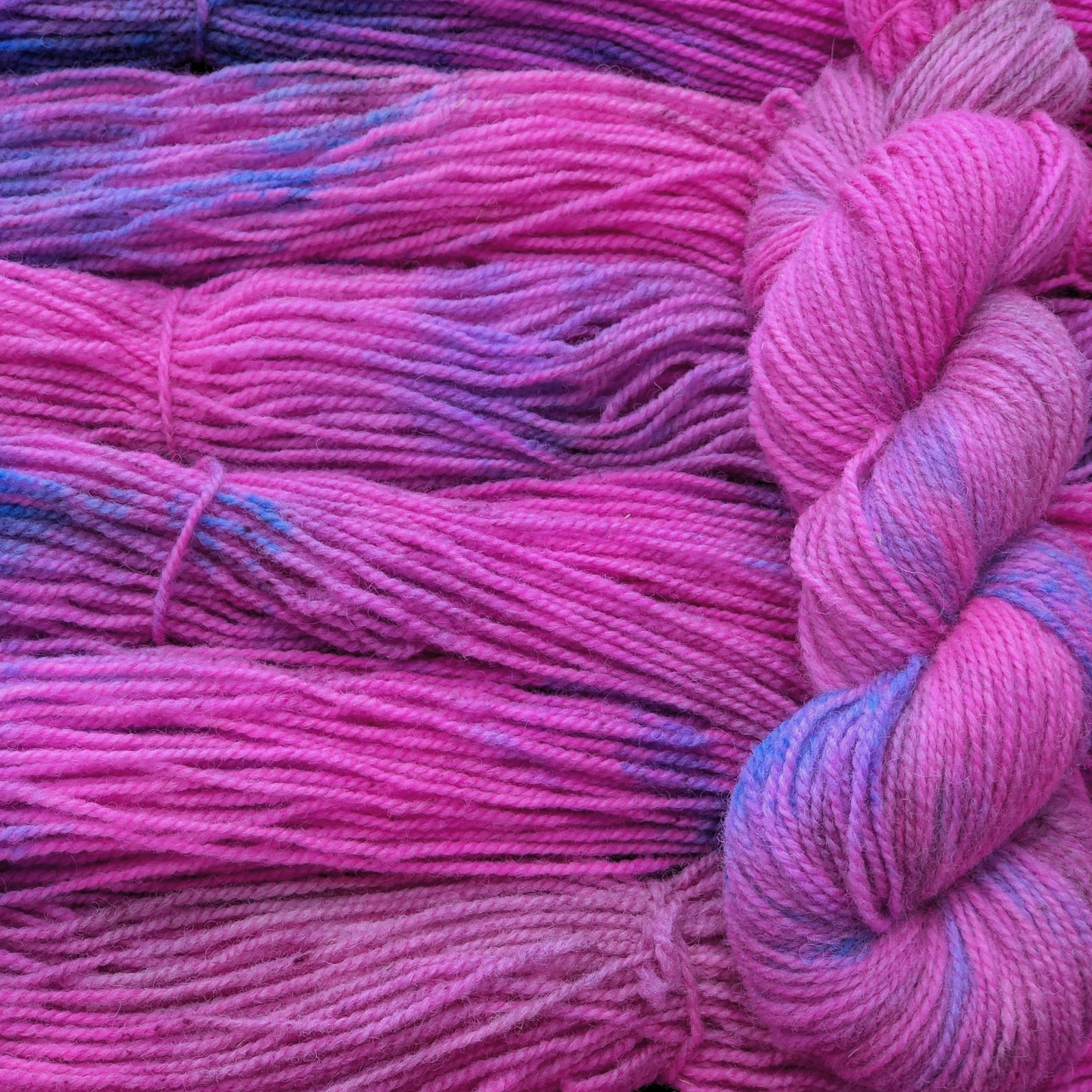 Blush and Bashful Hand dyed yarn Etsy