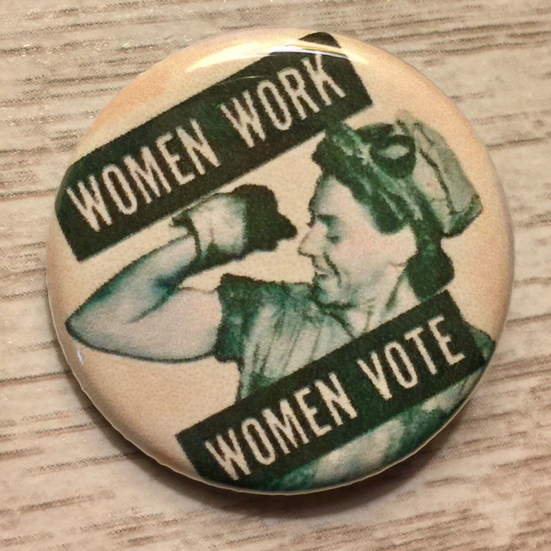 Rosie the Riveter Pin - Etsy