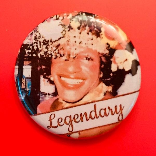 Marsha P. Johnson | Legendary | 1.25 inch political button | LGBTQIA+ | Stonewall | black history