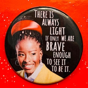 Amanda Gorman | 1.75 inch pinback button | Black Lives Matter | BLM | The Hill We Climb | poet laureate | inauguration