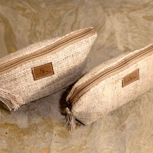Sustainable Hemp Versatile Pouch | Handwoven, handmade in Nepal