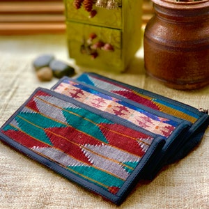 Dhaka Wallet | Handwoven and handmade in Nepal