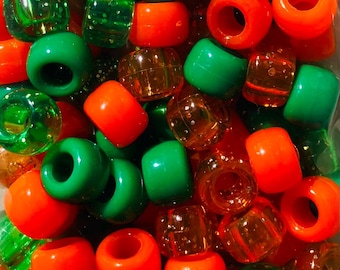 Pumpkin Patch-Inspired Custom Plastic Pony Beads