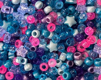 Princess Mimsy Custom Plastic Pony Beads Blend