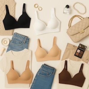 Seamless Wireless Support Bra: Everyday Shapewear Bralette
