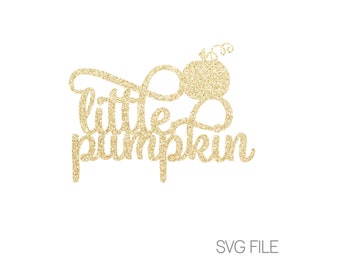 Little Pumpkin Svg Etsy