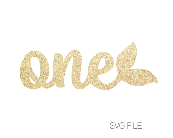 Download One Mermaid Svg Iron On Svg Under The Sea Mermaid Party Etsy