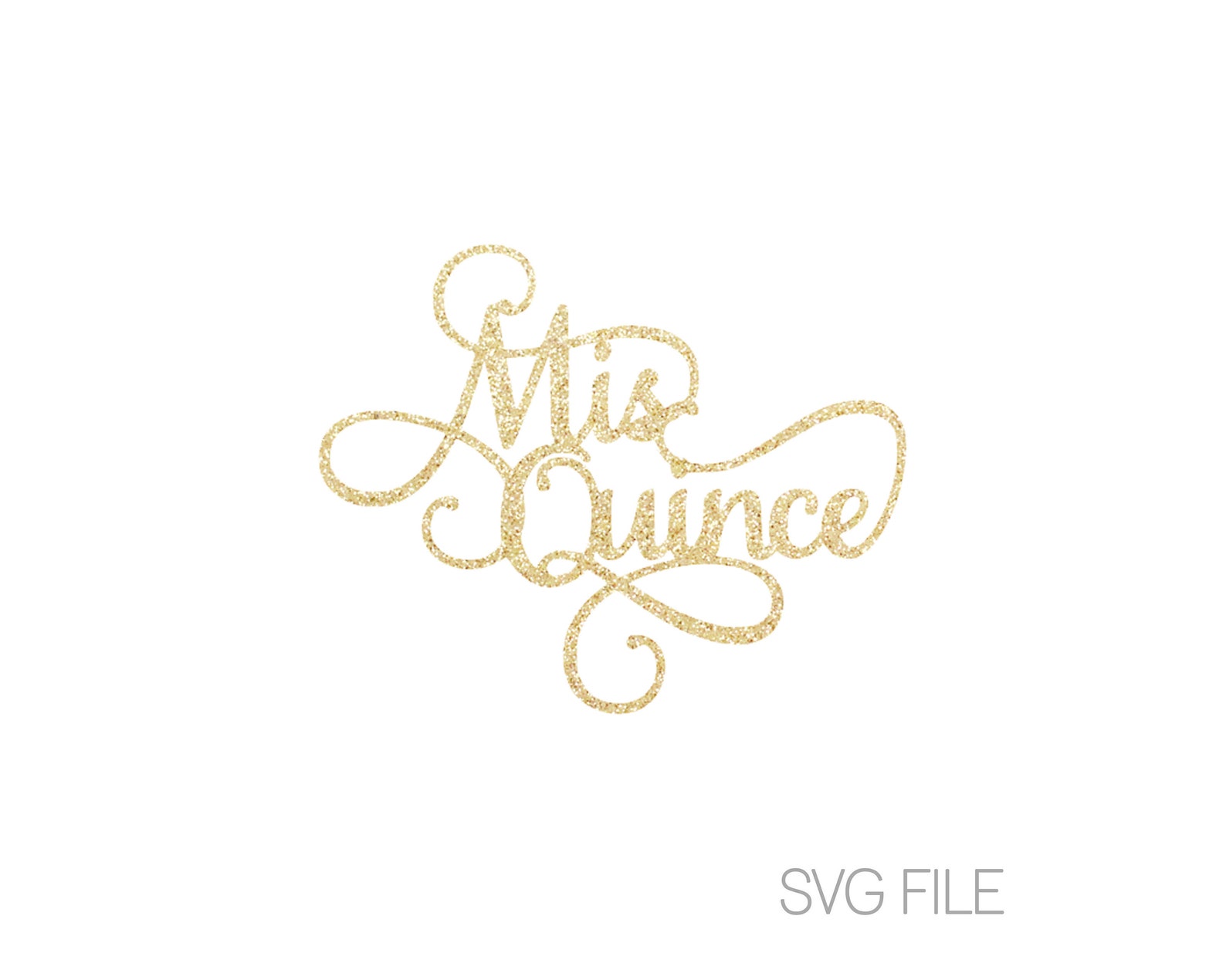 Mis Quince SVG Quinceañera Svg Digital Download Svg Etsy